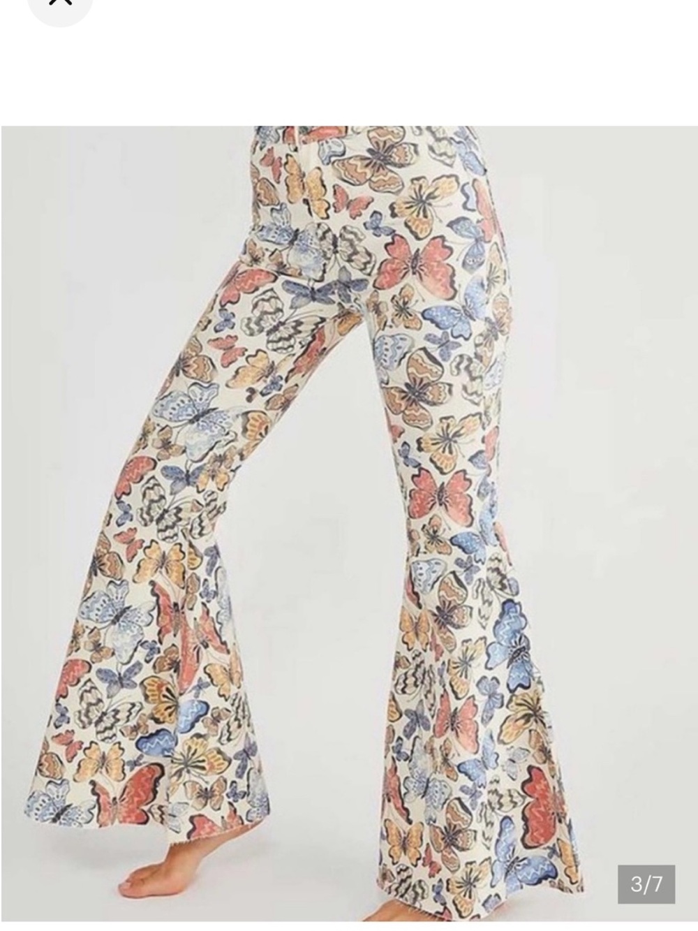 We The Free Float on Flares in butterfly print
